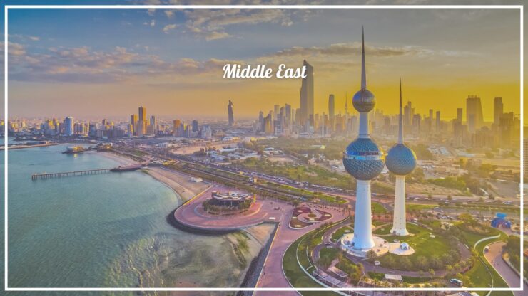 Kuwait Skyline View